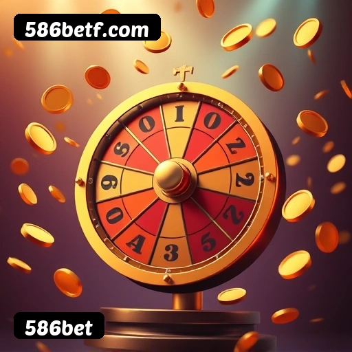 586bet bônus R$5.000 + 500 giros - Rollover 35x, prazo 30 dias, 38% taxa conversão